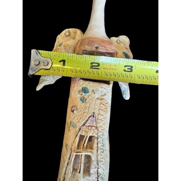 Signed Ceramic Sculpture by Pavlina Rymerova One Of A Kind Fine Art  10” Europe - Picture 9 of 12